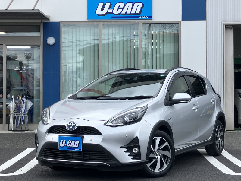 アクア　トヨタ純正　キズあり トヨタ アクア クロスオーバー 純正ナビ・バックカメラ・ETC・ドラレコ