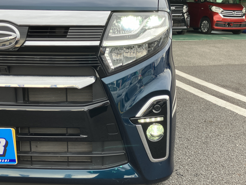 ダイハツ タントカスタム RS 社外ナビ・ETC・両側電動スライドドア