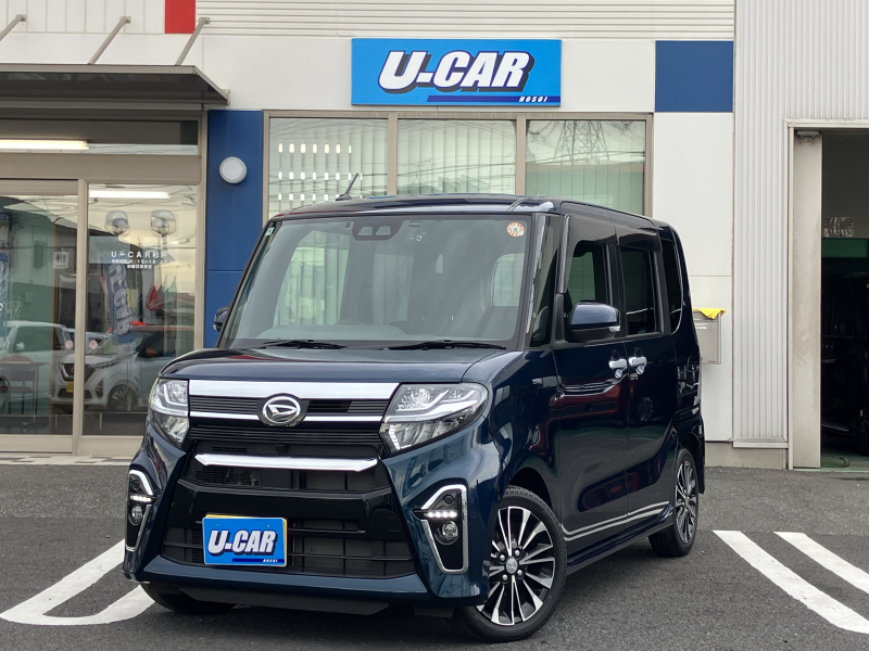 ダイハツ タントカスタム RS 社外ナビ・ETC・両側電動スライドドア