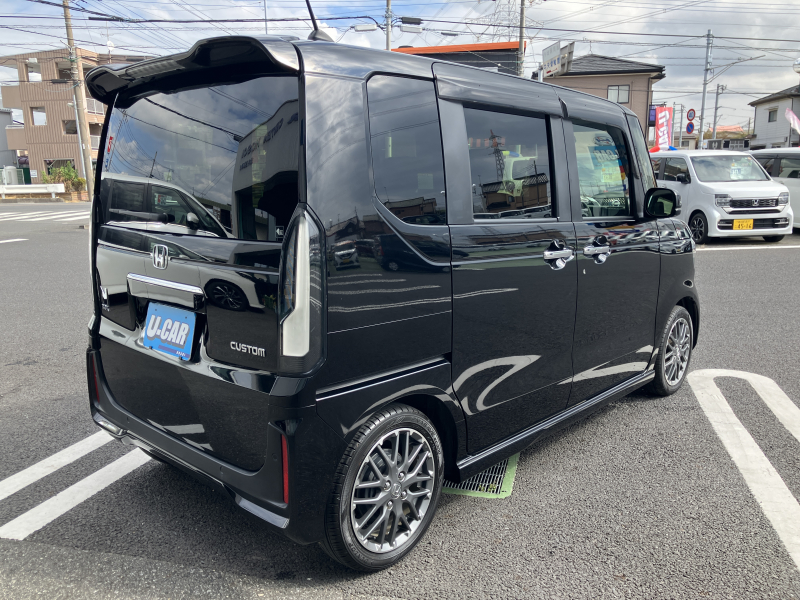 ホンダ N-BOX カスタム ターボ ナビTV バックカメラ ETC 前後ドライブ