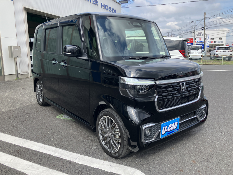 ホンダ N-BOX カスタム ターボ ナビTV バックカメラ ETC 前後ドライブ
