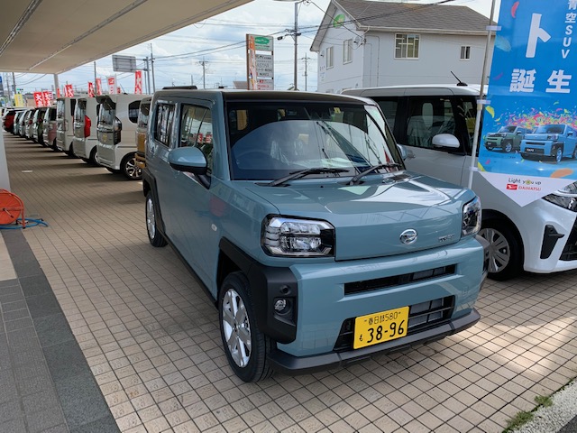 ダイハツ新型 タフト 展示 試乗開始 細井自動車